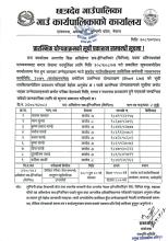  वि.नं. २/२०८१/८२ (असिष्टेण्ट सब-ईन्जिनियर -सिभिल) 