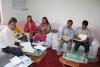 आ.व. २०७६/०७७ को वजेटको पूर्व तयारी गर्दै छत्रदेव गाउँपालिकाका सामाजिक विकास समितिका संयोजक श्री कमल पौडेल,सदस्यहरु श्री कमला अधिकारी,श्री वालकृष्ण,आमन्त्रित सदस्य श्री राधा मुखिया एवं सदस्य सचिव श्री गिरिराज पाण्डे  ।